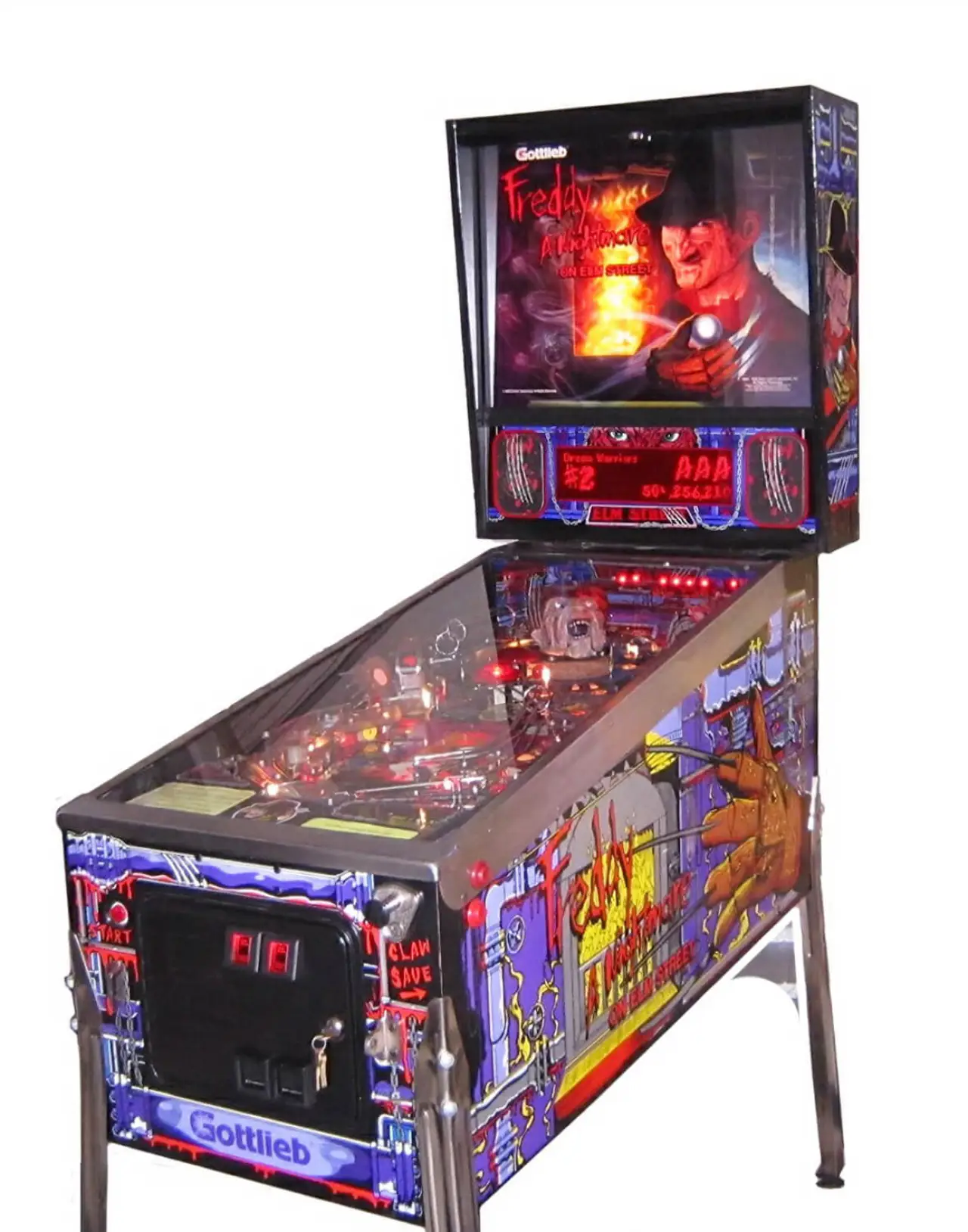 Freddy: A Nightmare on Elm Street pinball machine