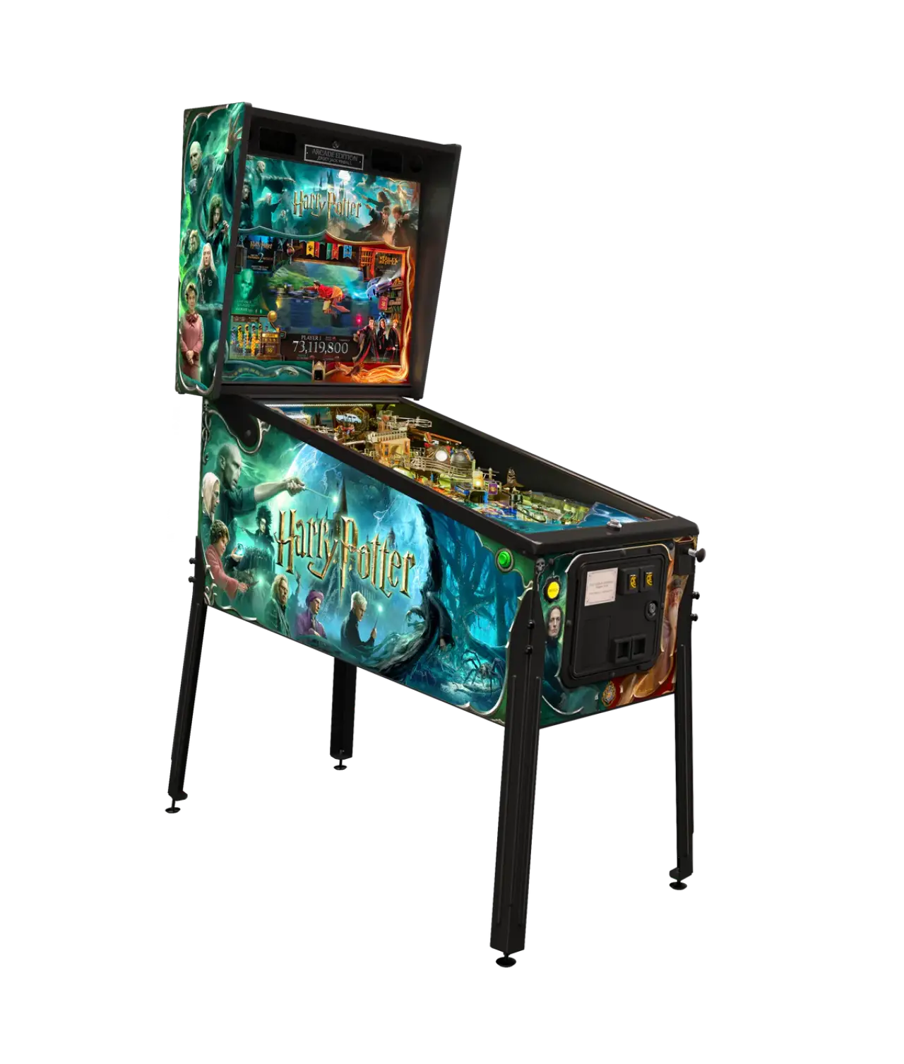 Harry Potter pinball official machine detail 1