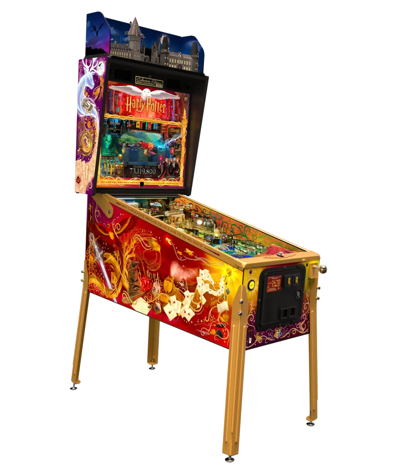 Harry Potter pinball official machine detail 3