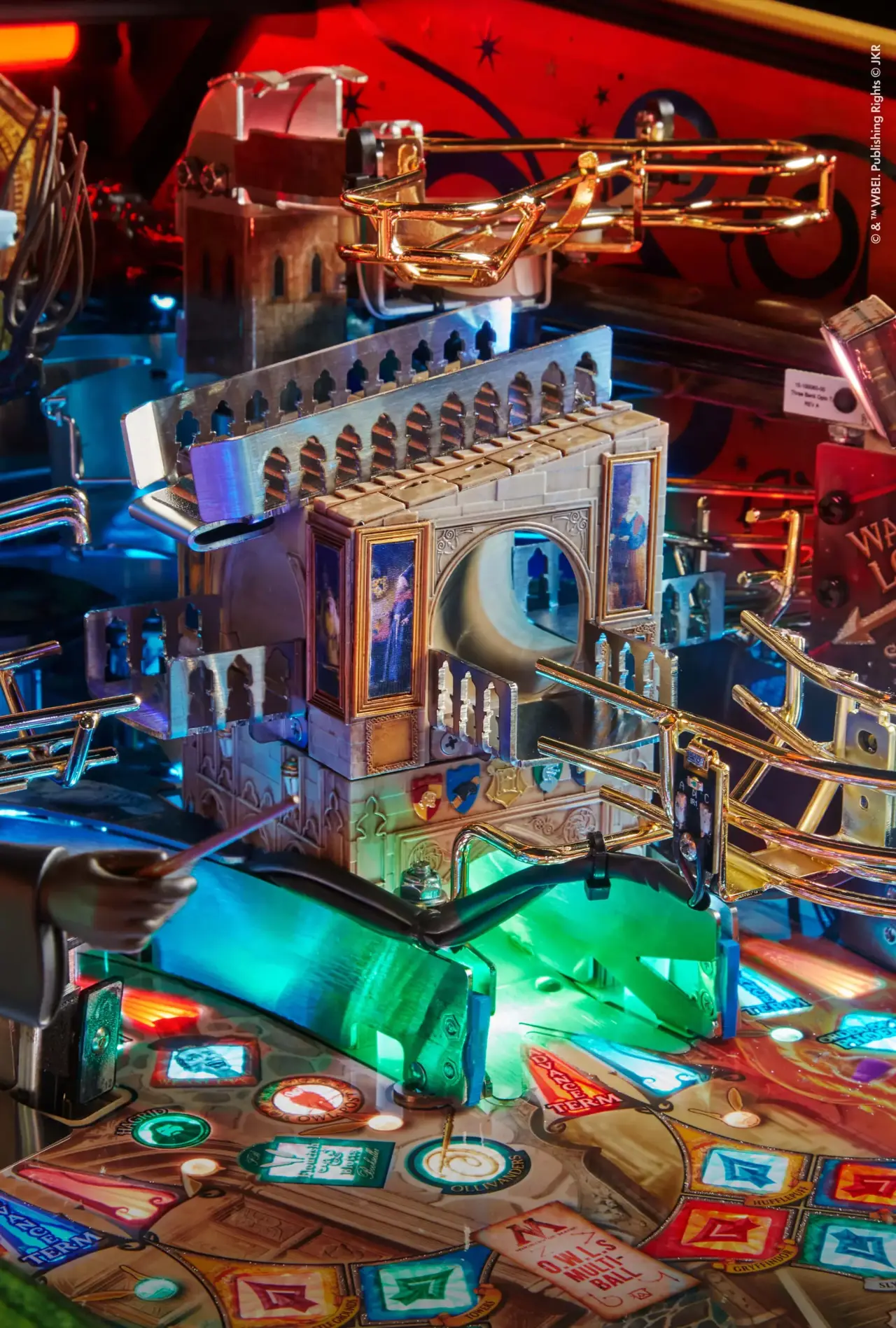 Harry Potter pinball official machine detail 8