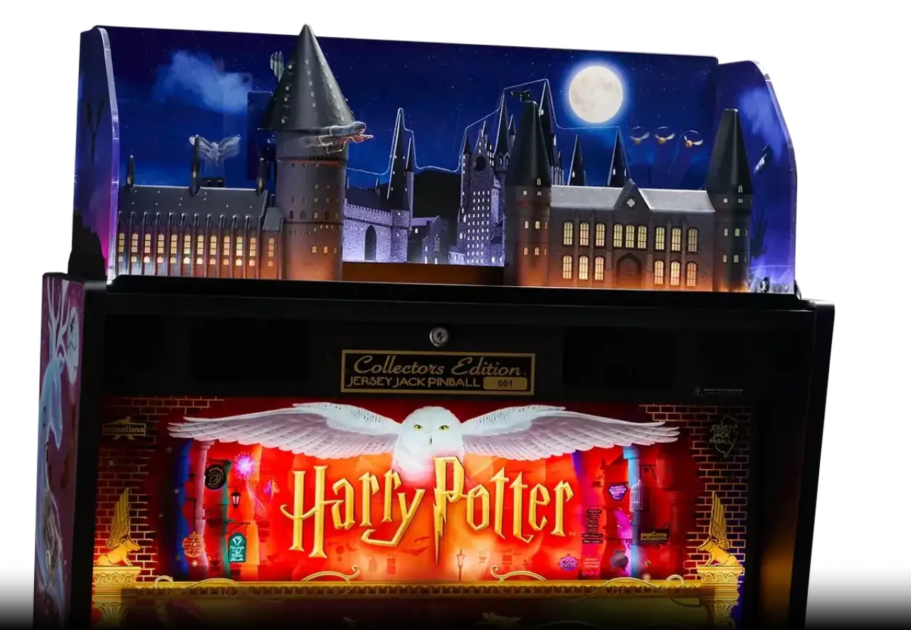 Harry Potter pinball official machine detail 5