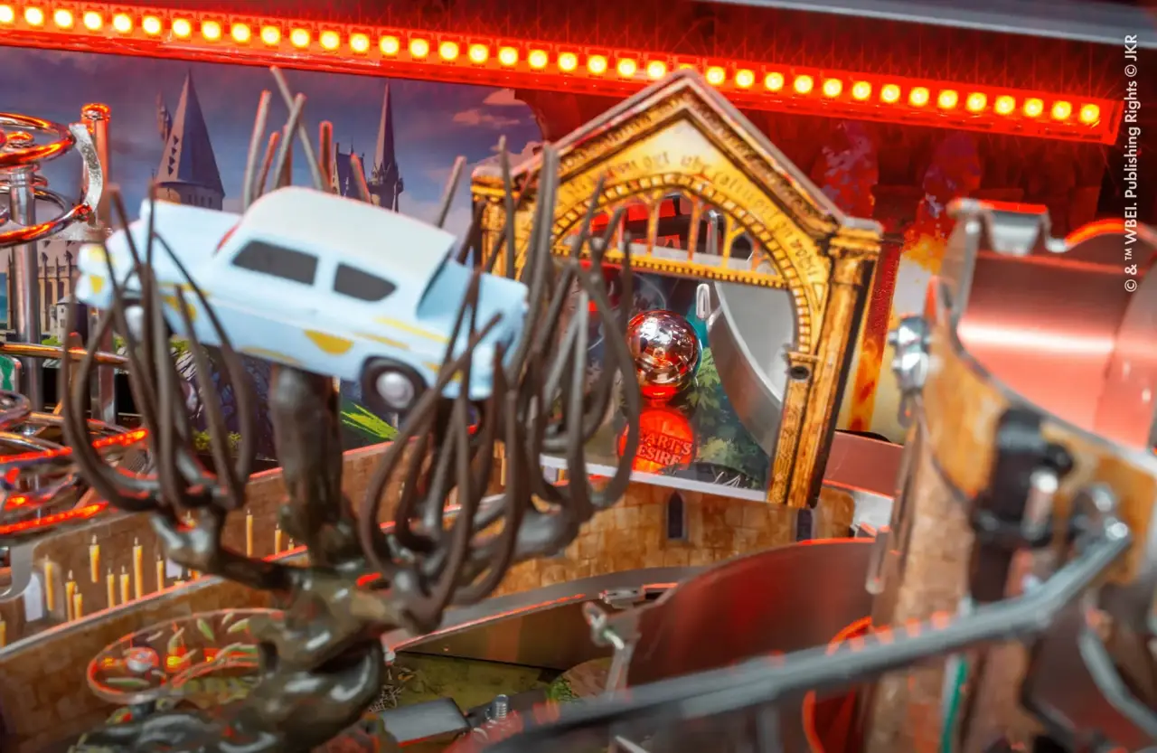 Harry Potter pinball official machine detail 9