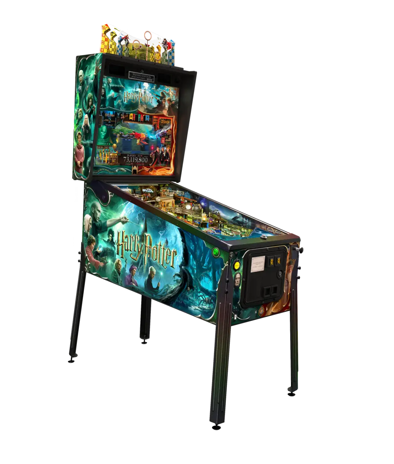 Harry Potter pinball official machine detail 2