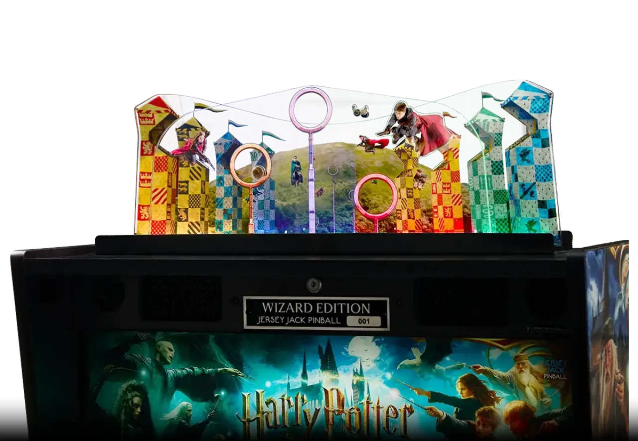 Harry Potter pinball official machine detail 6