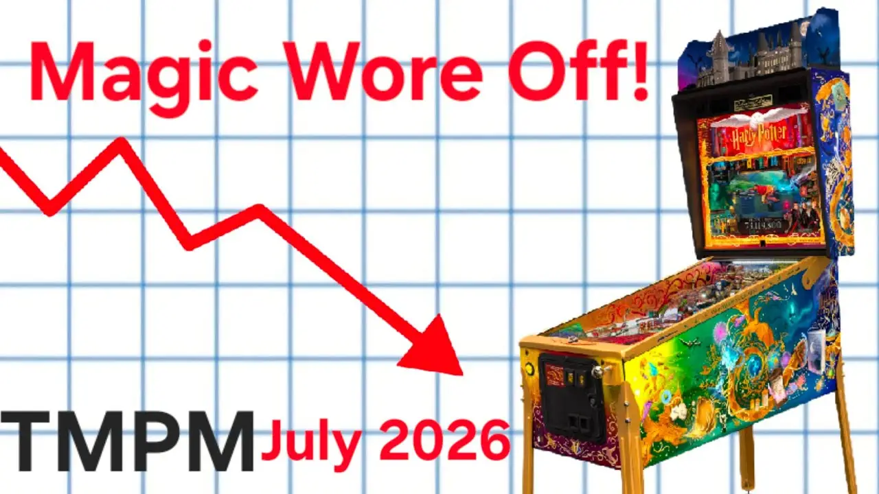 Harry Potter Prices Are Falling! | This Month's Pinball Market July 2026 video thumbnail