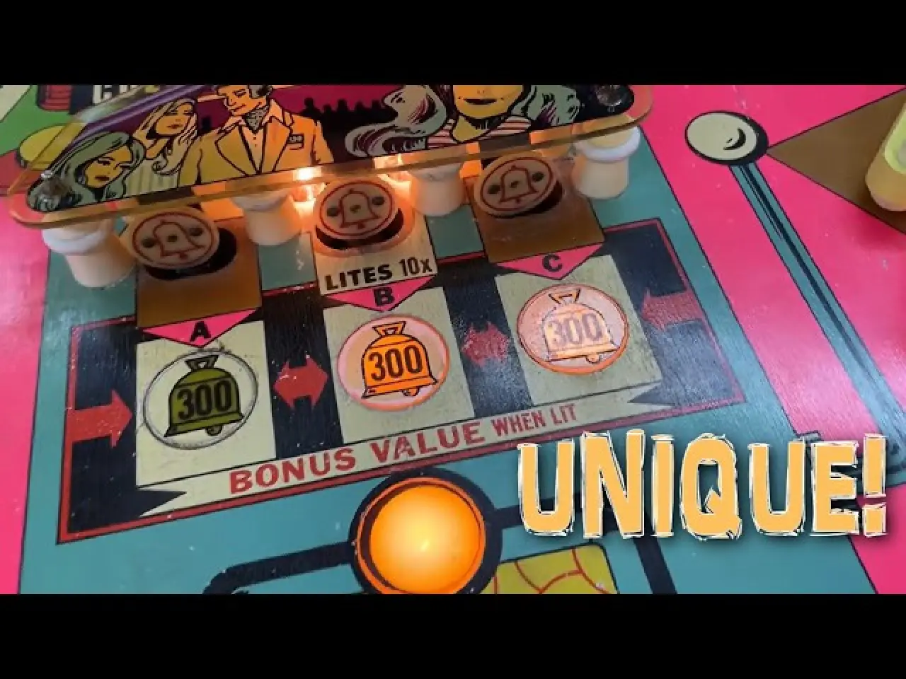 How The Scanning Bonus Unit Works In Chicago Coin's Riviera Pinball video thumbnail