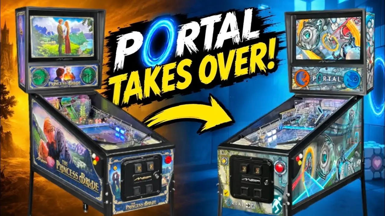 I Replaced Princess Bride With PORTAL Pinball! | Multimorphic P³ Review video thumbnail