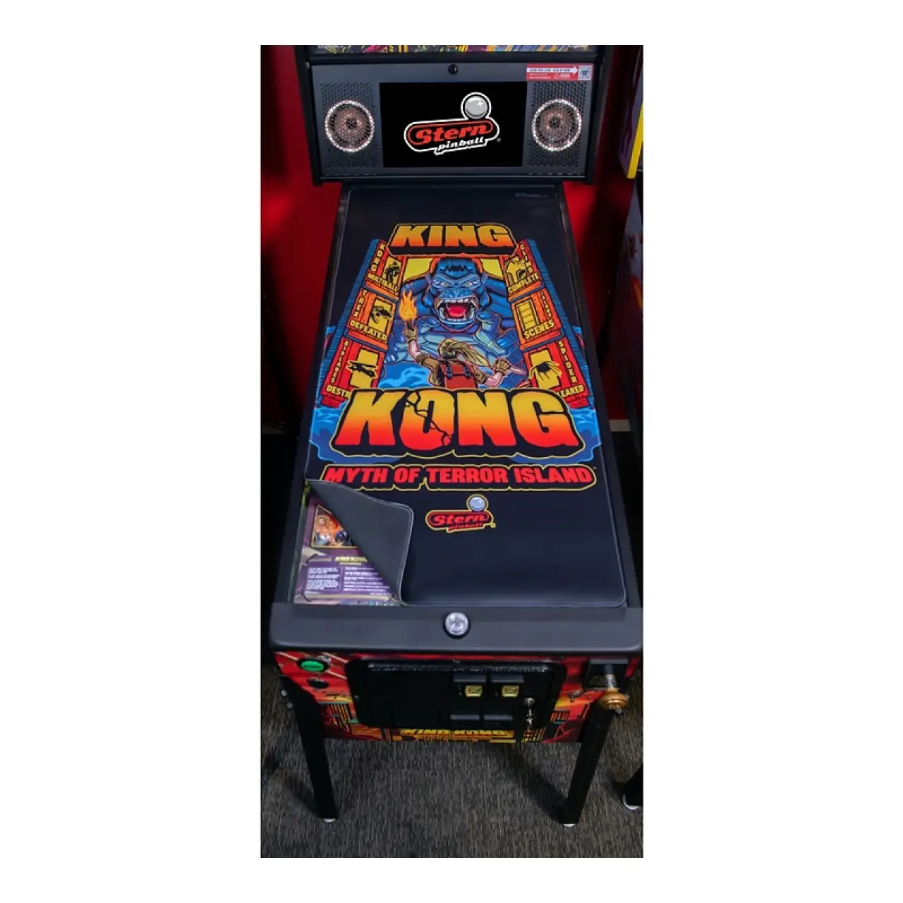 King Kong: Myth of Terror Island Dust Cover