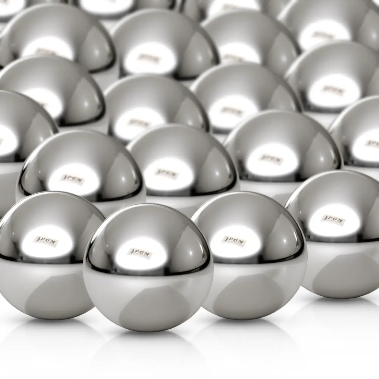 (20 Pieces) PGN - 1-1/16" Inch (27 mm) Pinball Replacement Steel Balls G100