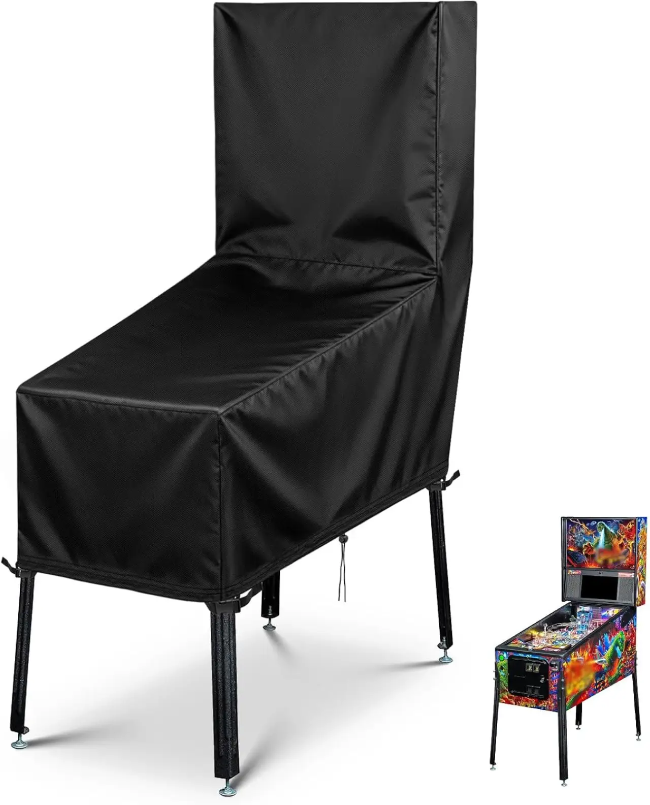 Arcade Machine Cover, Heavy Duty Cover for Pinball Machine Full Size, Arcade Games Covers Dustproof for Home Game Room