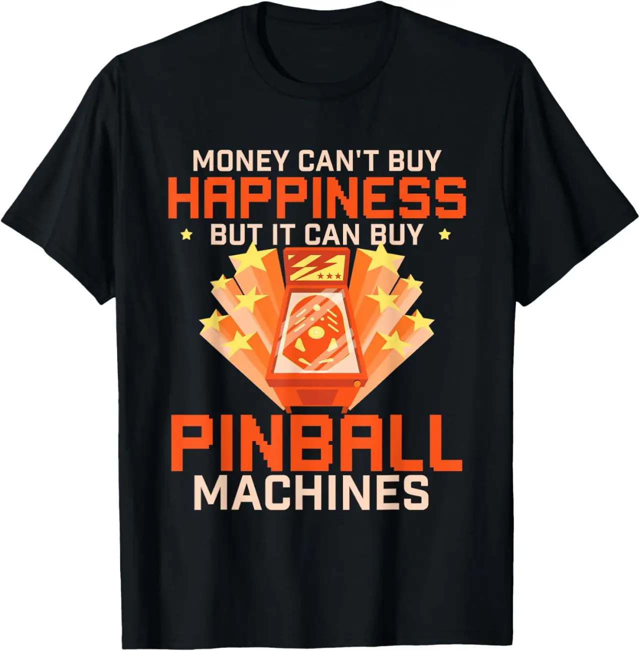Buy Pinball Machines - Vintage Multiball Pinball Arcade Game T-Shirt