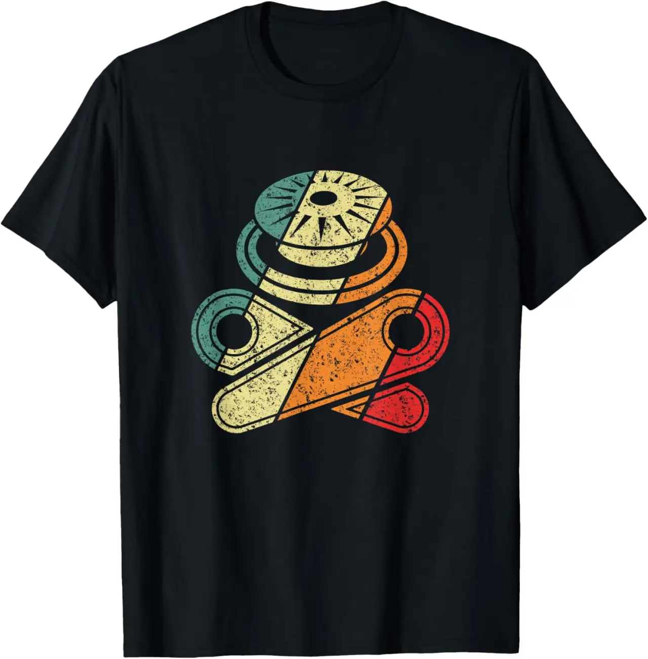 Classic Retro Pinball Design Gift - Skull Bumper T-Shirt