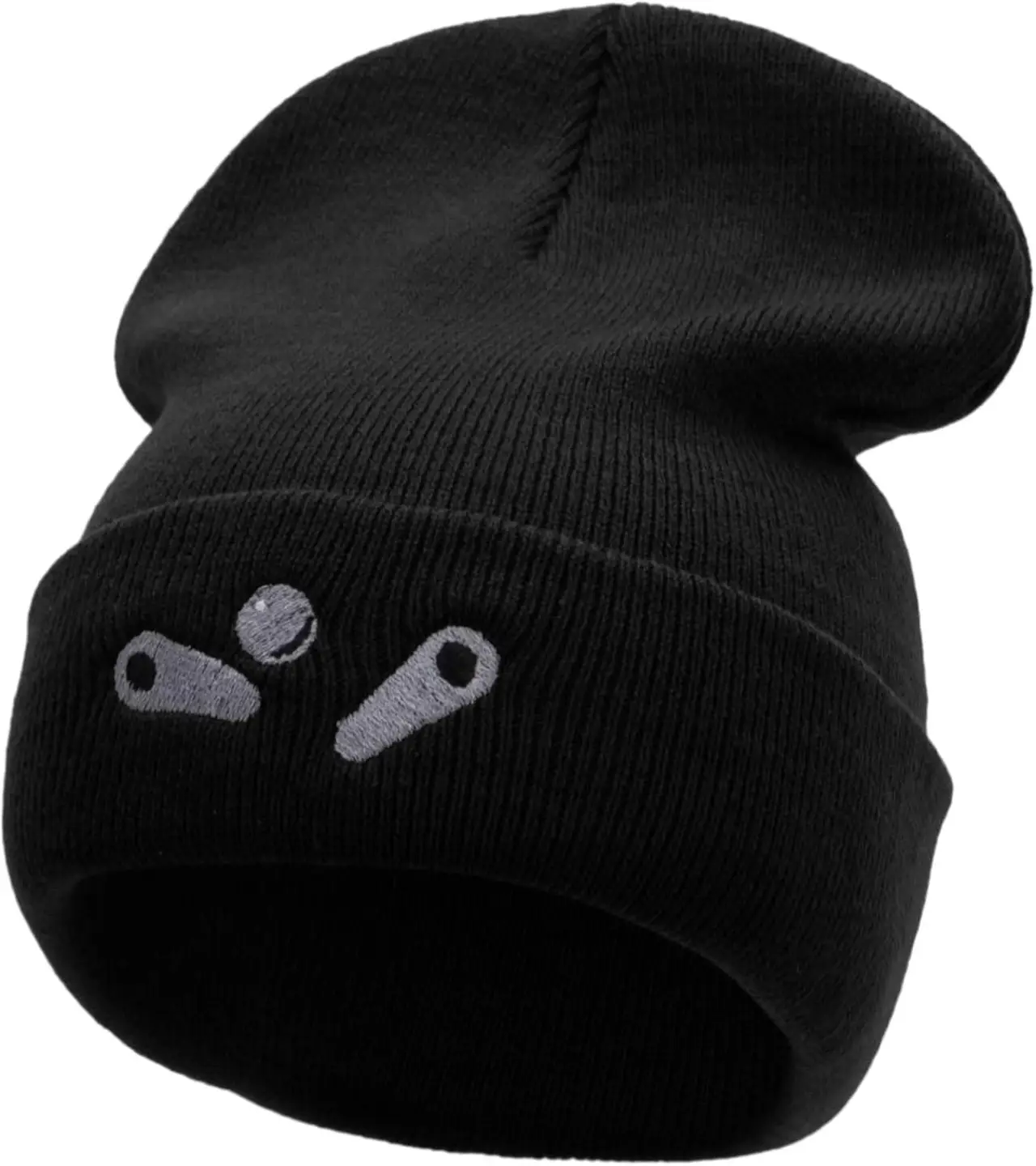 e4Hats.com Pinball Embroidered 12 Inch Long Knitted Beanie