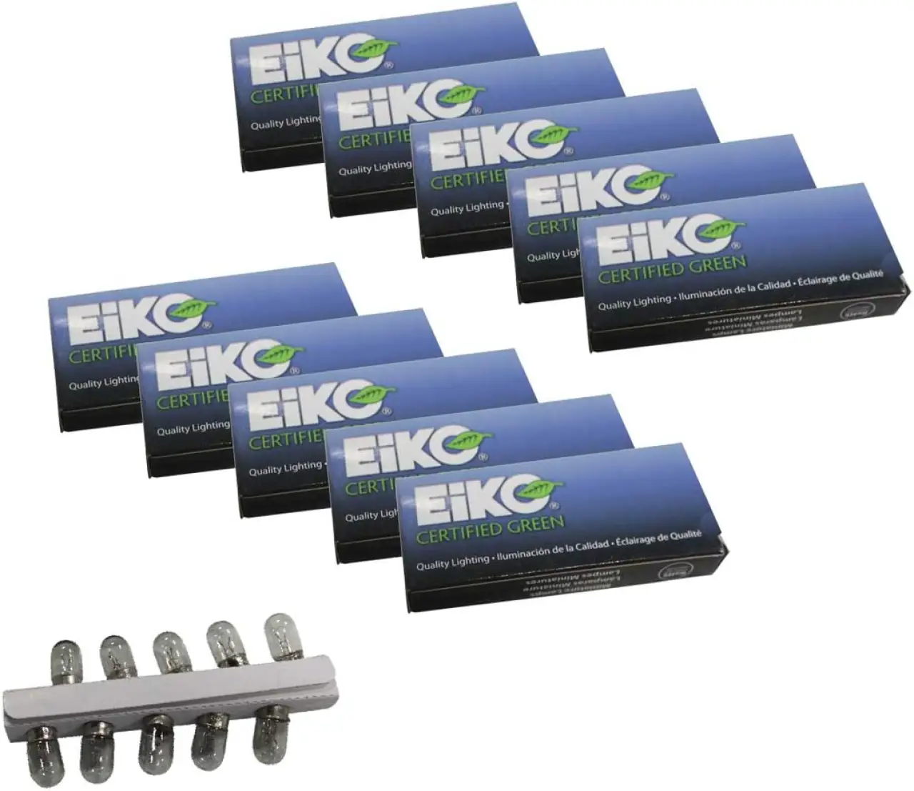 Eiko Pinball Light Bulb Lamps 6.3V - Set of 100