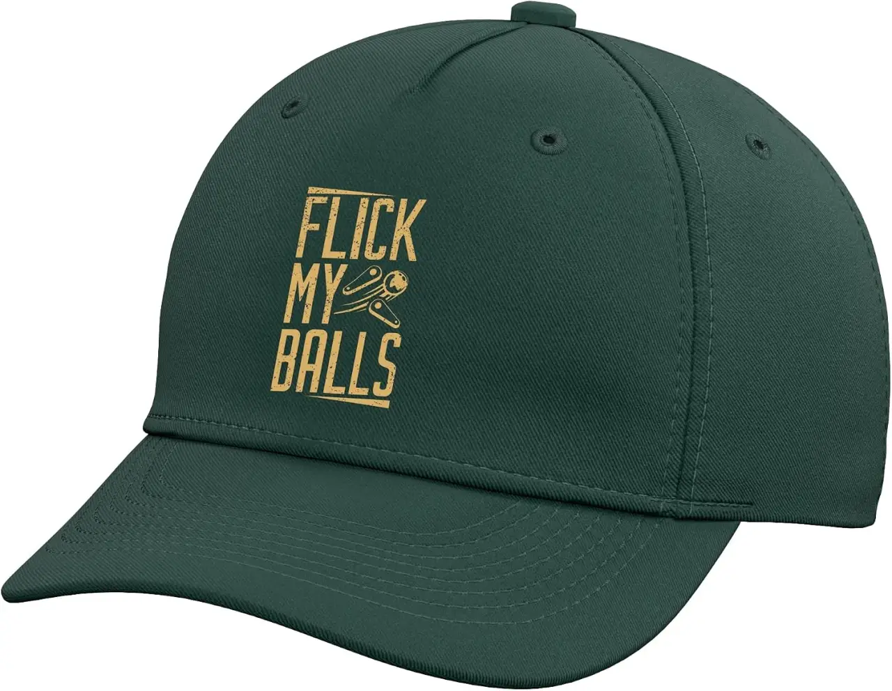 Flick My Balls - Pinball Adjustable Baseball Hat