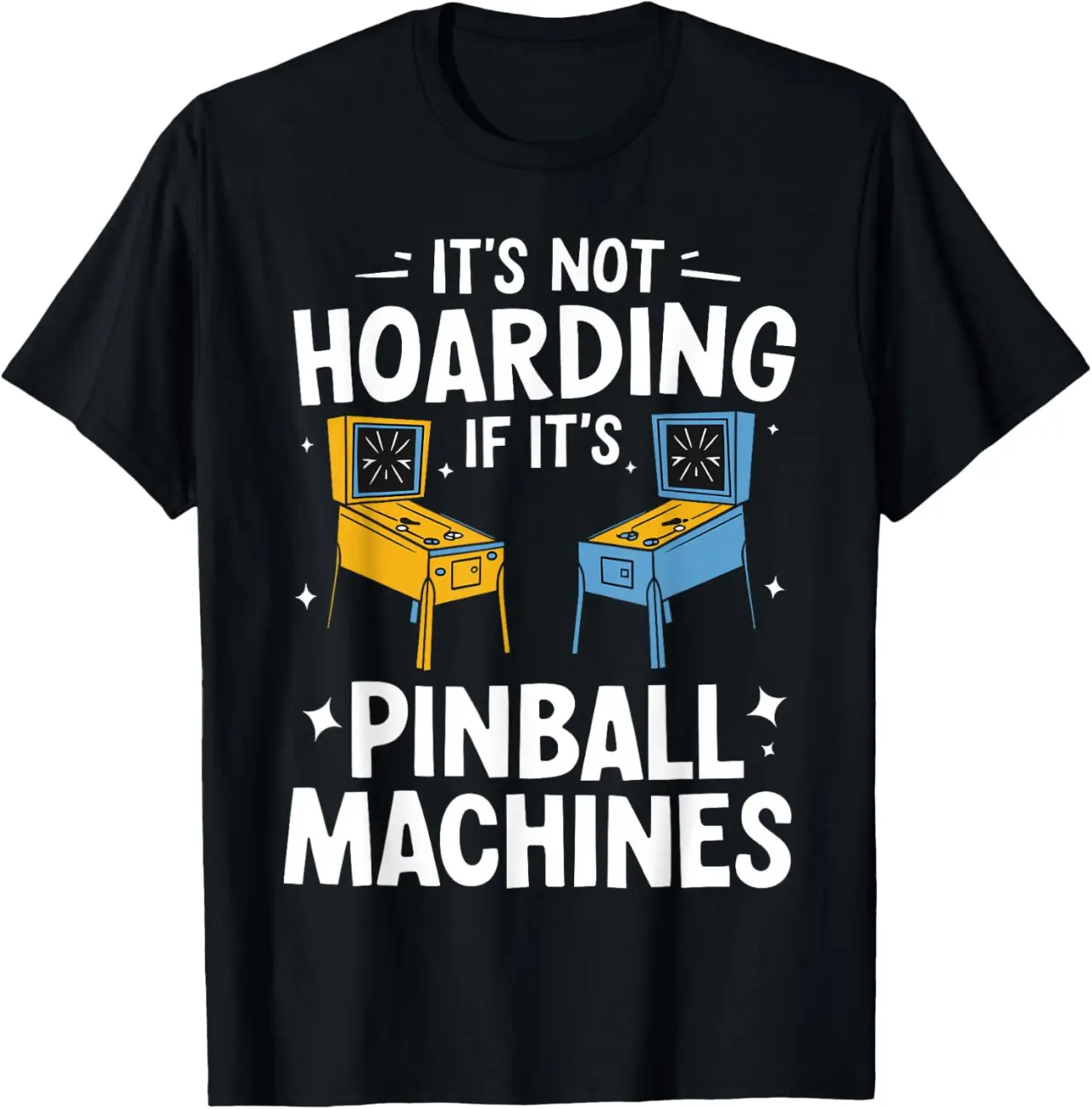 Funny Pinball Art For Men Women Arcade Player Pinball Lover T-Shirt