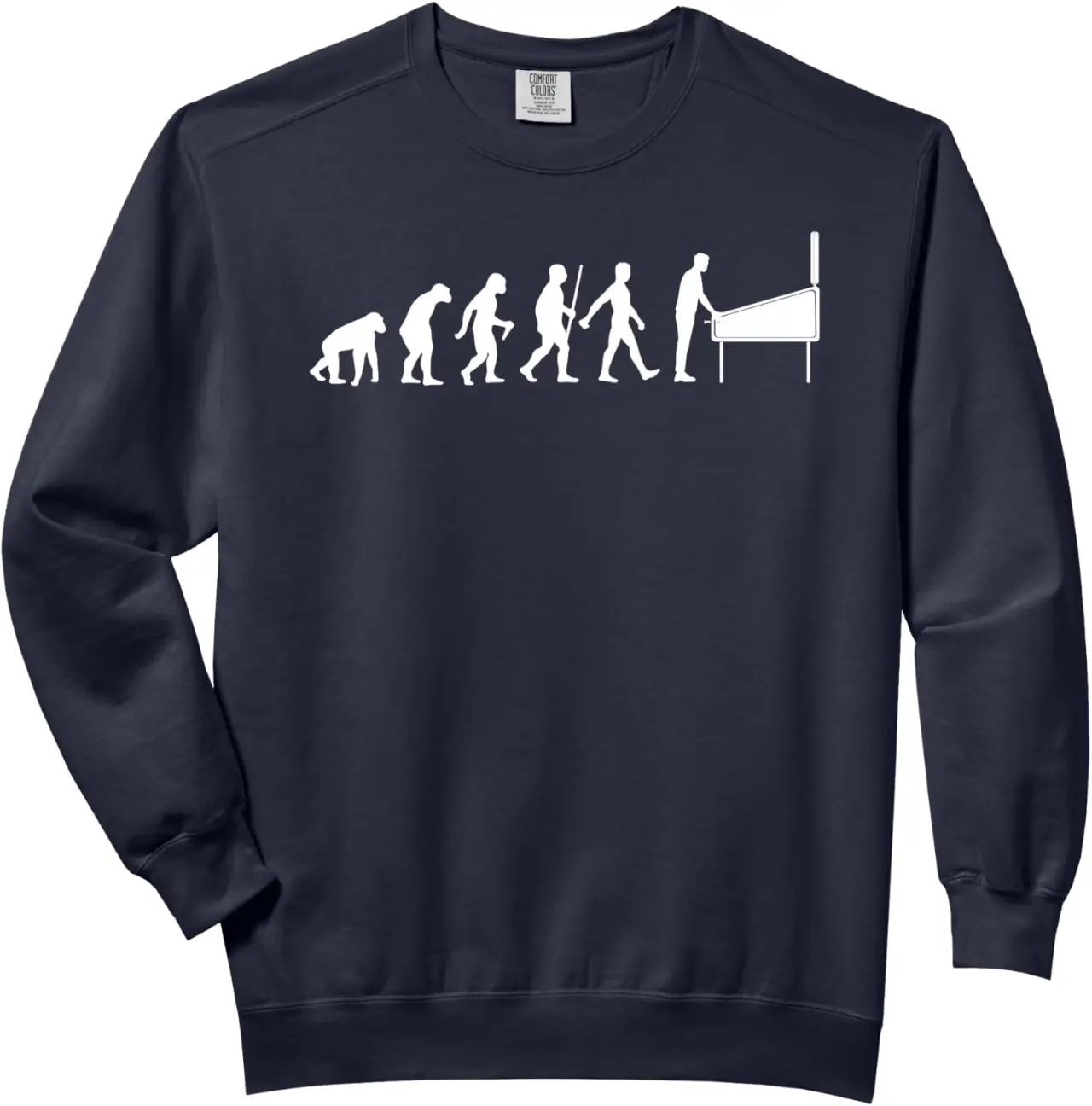 Funny Pinball Design For Men Women Pinball Machine Player Comfort Colors Adult Sweatshirt