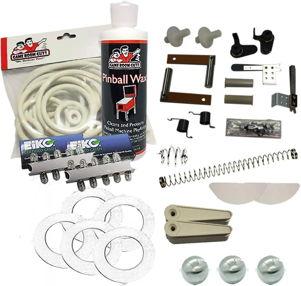 Game Room Guys 1960 Gottlieb Flipper Pinball White Premium Maintenance Kit