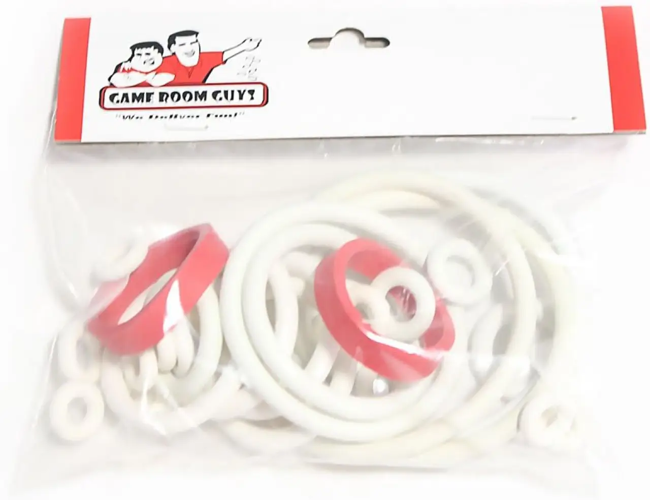 Game Room Guys 1973 Bally Monte Carlo Pinball White Rubber Ring Kit