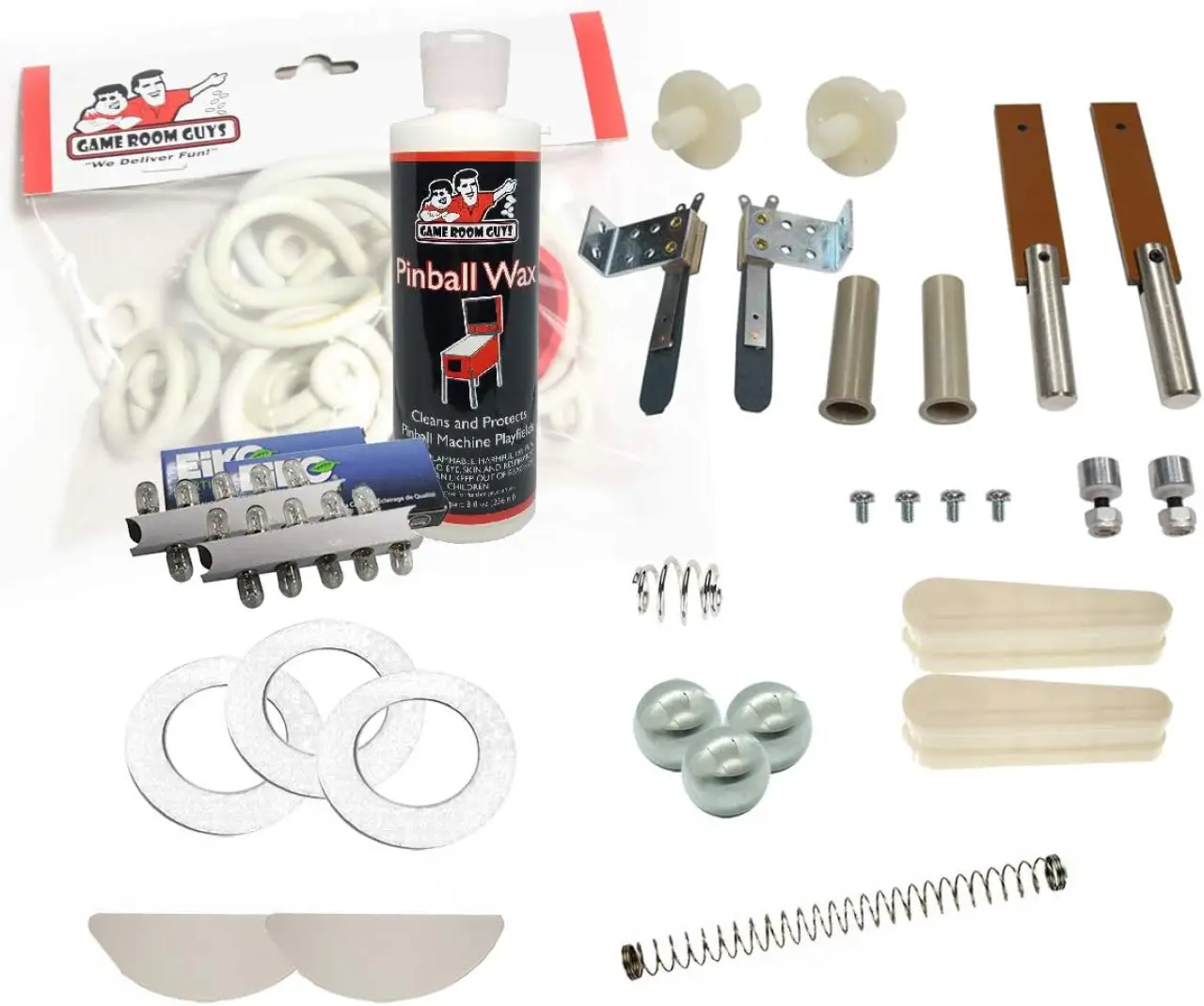 Game Room Guys 1974 Gottlieb Magnotron Pinball White Premium Maintenance Kit