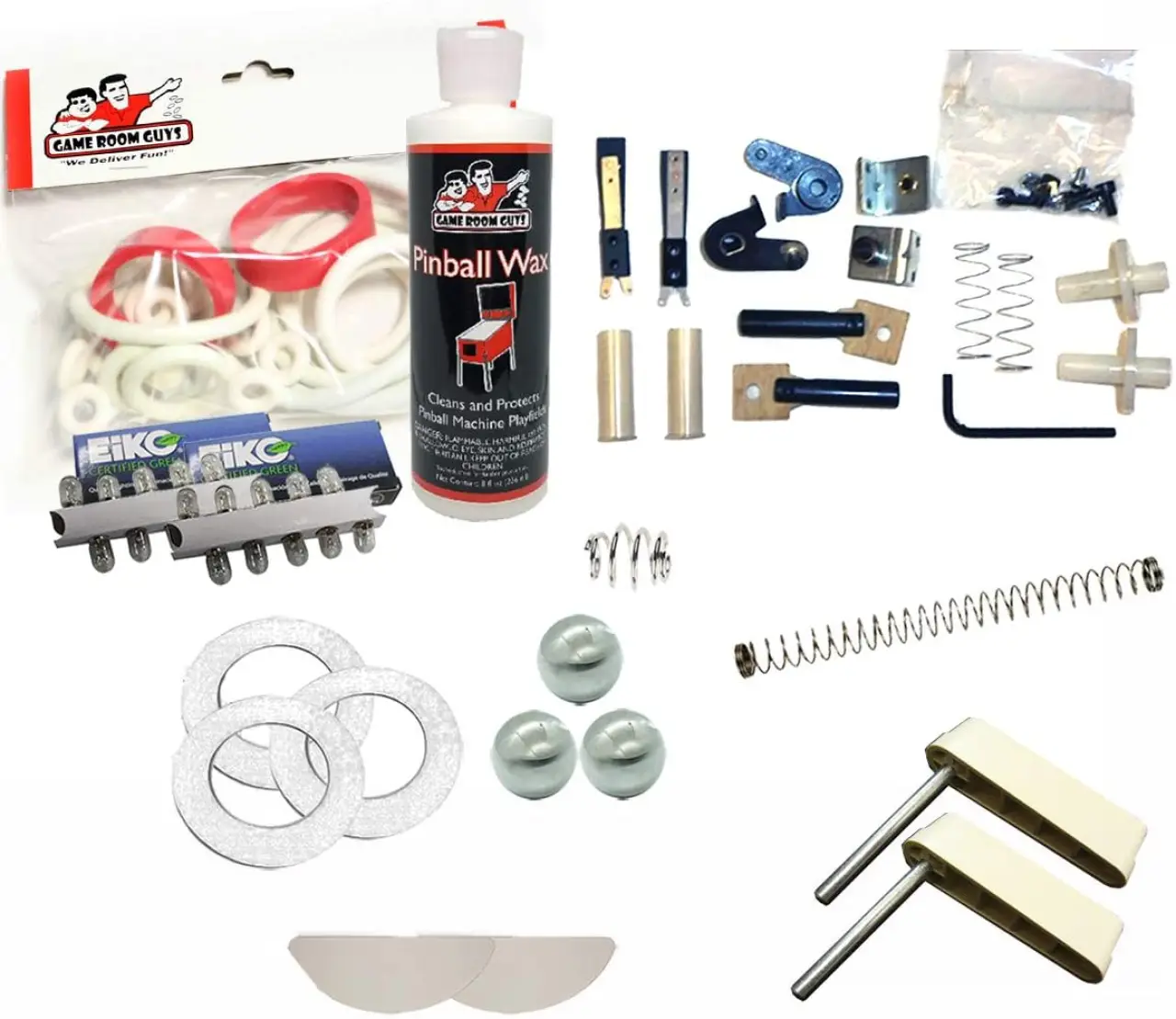 Game Room Guys 1976 Bally Hang Glider Pinball White Premium Maintenance Kit