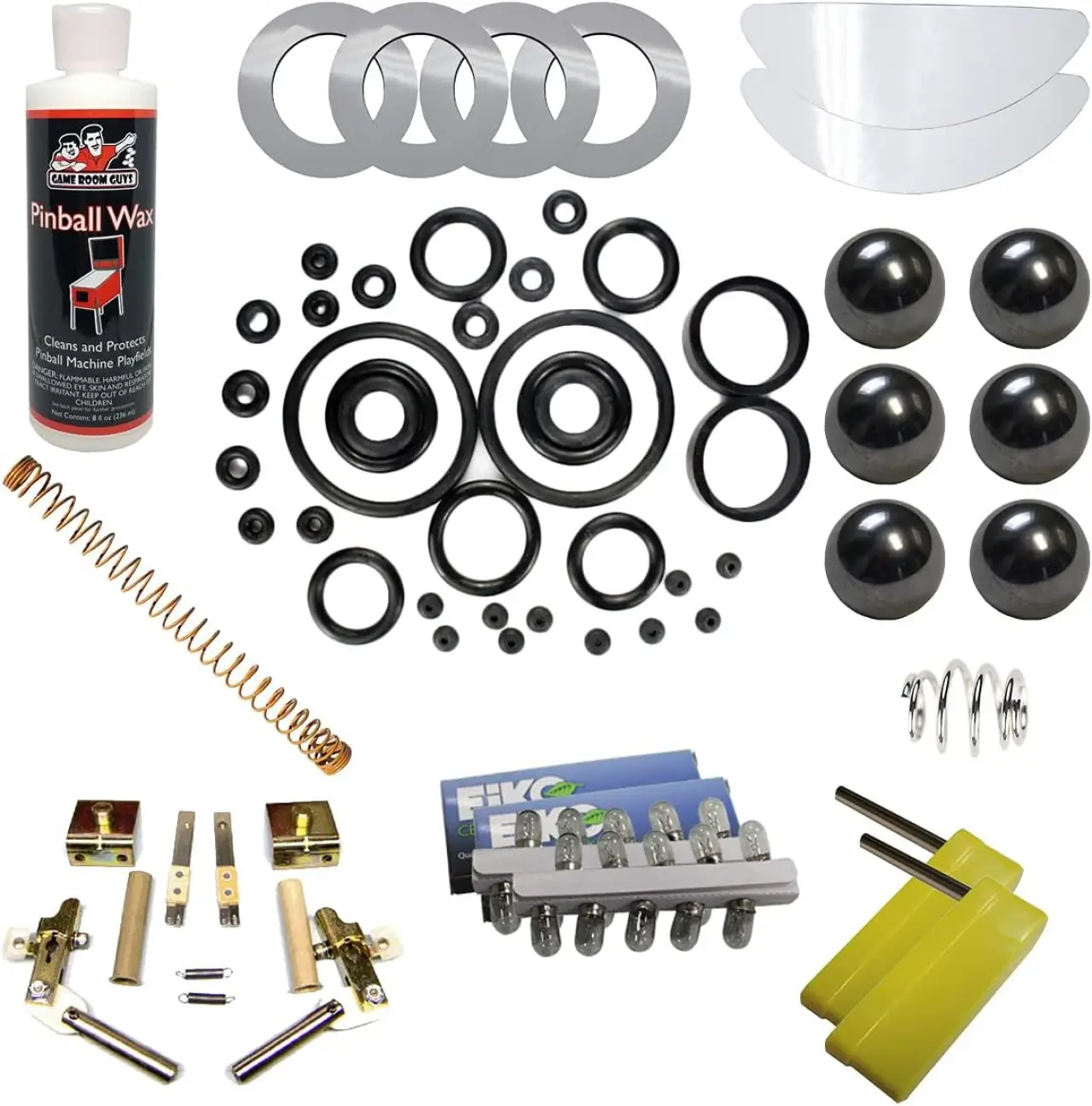 Game Room Guys 2014 Stern Mustang Pro Black Premium Pinball Maintenance Kit