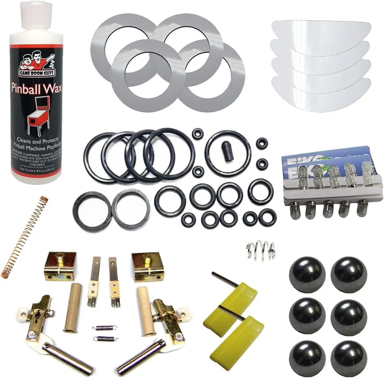Game Room Guys 2015 Stern KISS Premium Black Premium Pinball Maintenance Kit