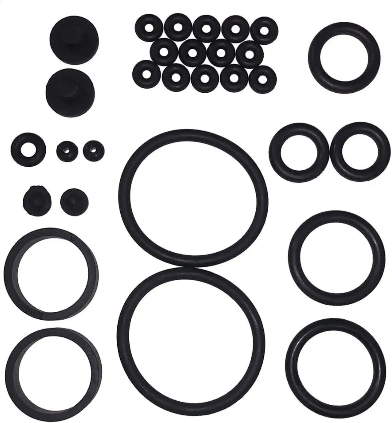 Game Room Guys 2016 Stern Pinball Black Rubber Ring Kit Compatible with Spiderman The Pin Home Edition Pinball Machine