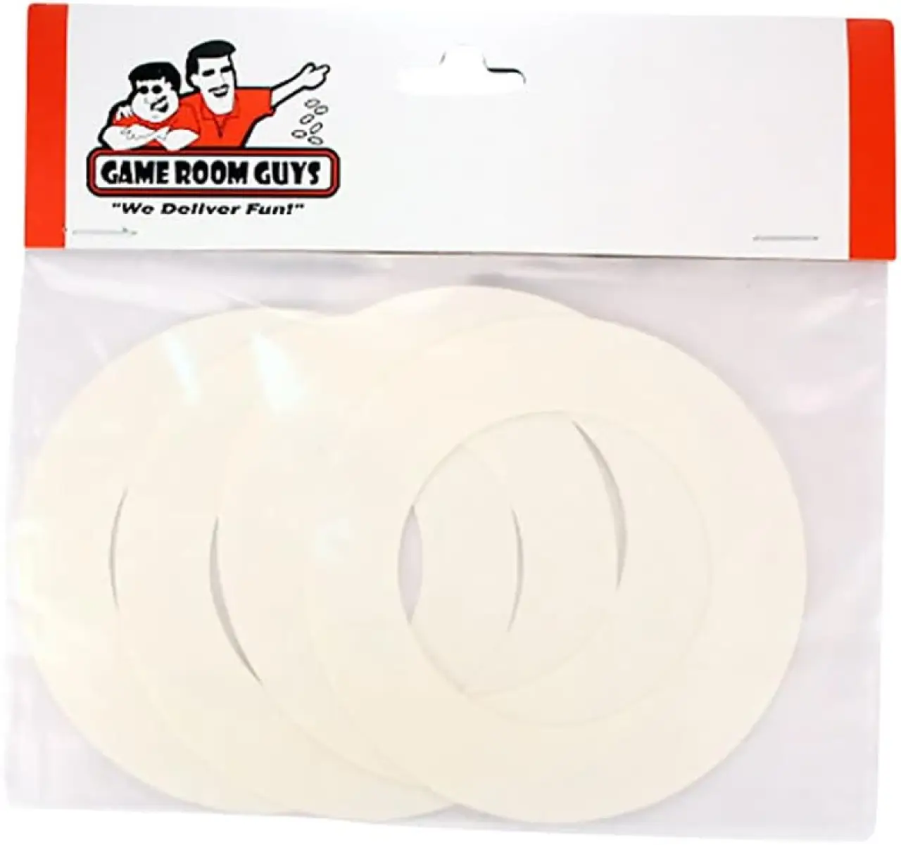 Game Room Guys Pinball Playfield Pop Bumper Shields - Set of 4