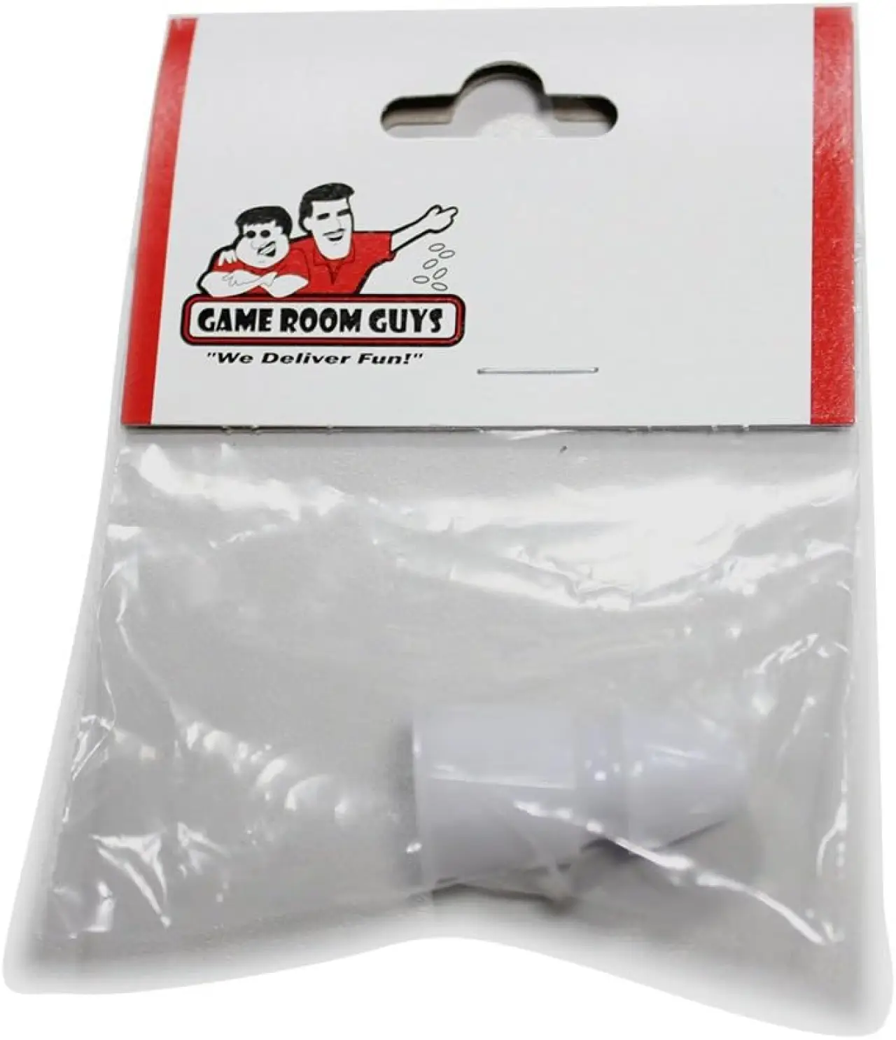 Game Room Guys White Faceted Pinball Bumper Post - 1-3/16"