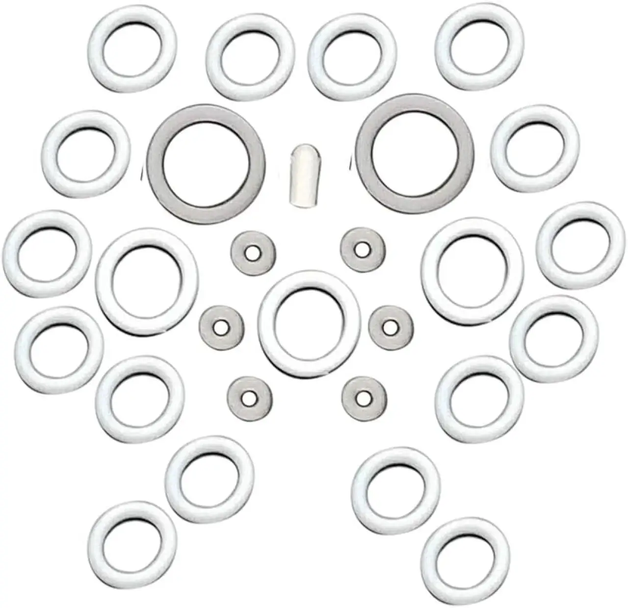 Genco Victory Pinball Game White Rubber Ring Kit