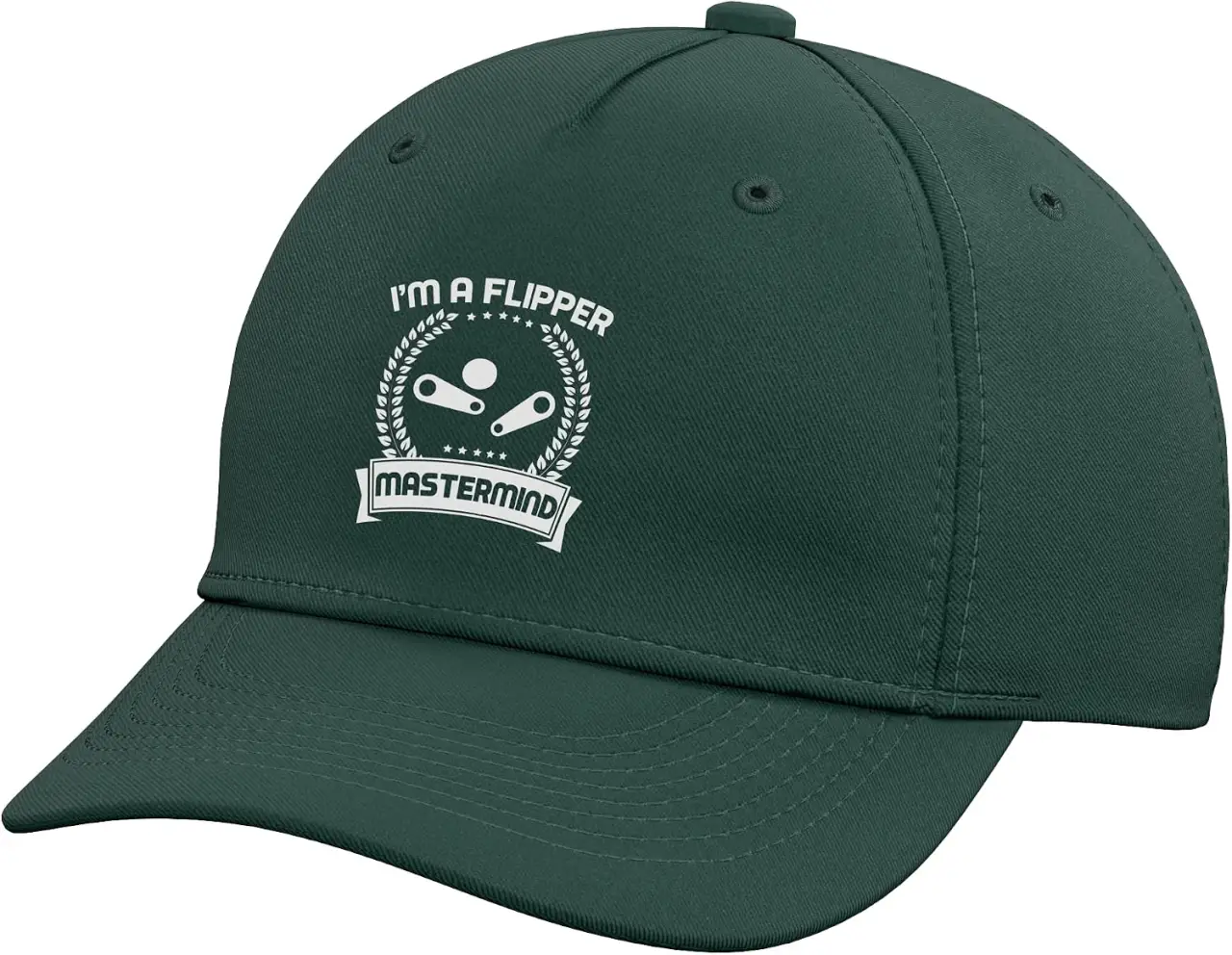 I am a Pinball Mastermind Pinball Machine Collector Adjustable Baseball Hat