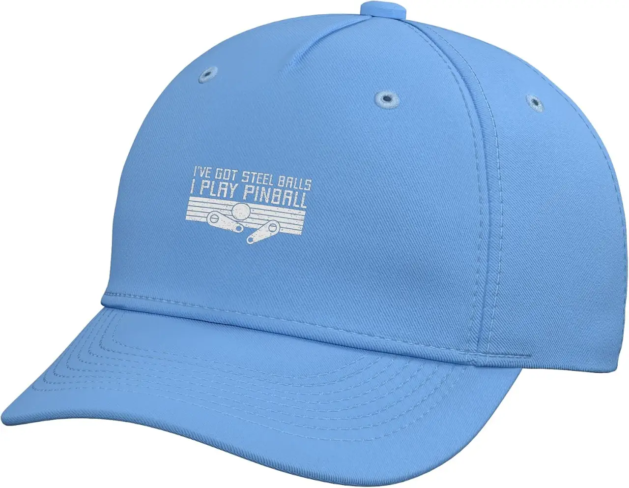 Ich Habe Stahlkugeln Ich spielen Pinballs Machine Collector Adjustable Baseball Hat