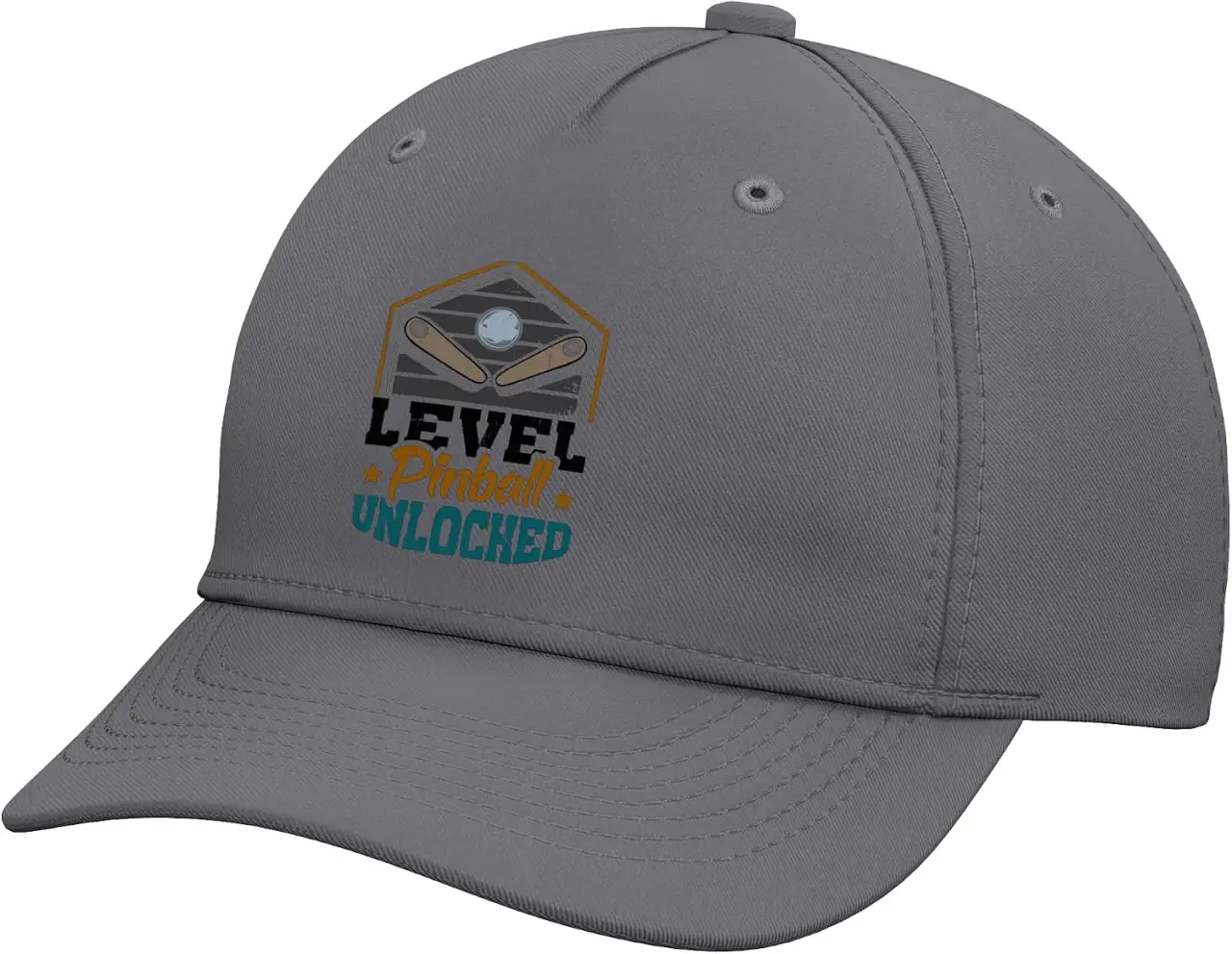 Level Pinball Unlocked - Pinball Adjustable Baseball Hat