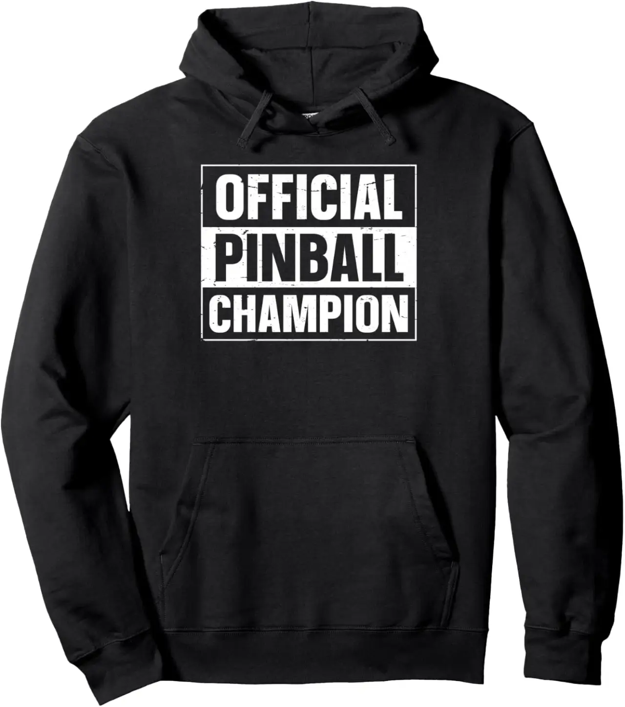 Official Pinball Champion Pullover Hoodie