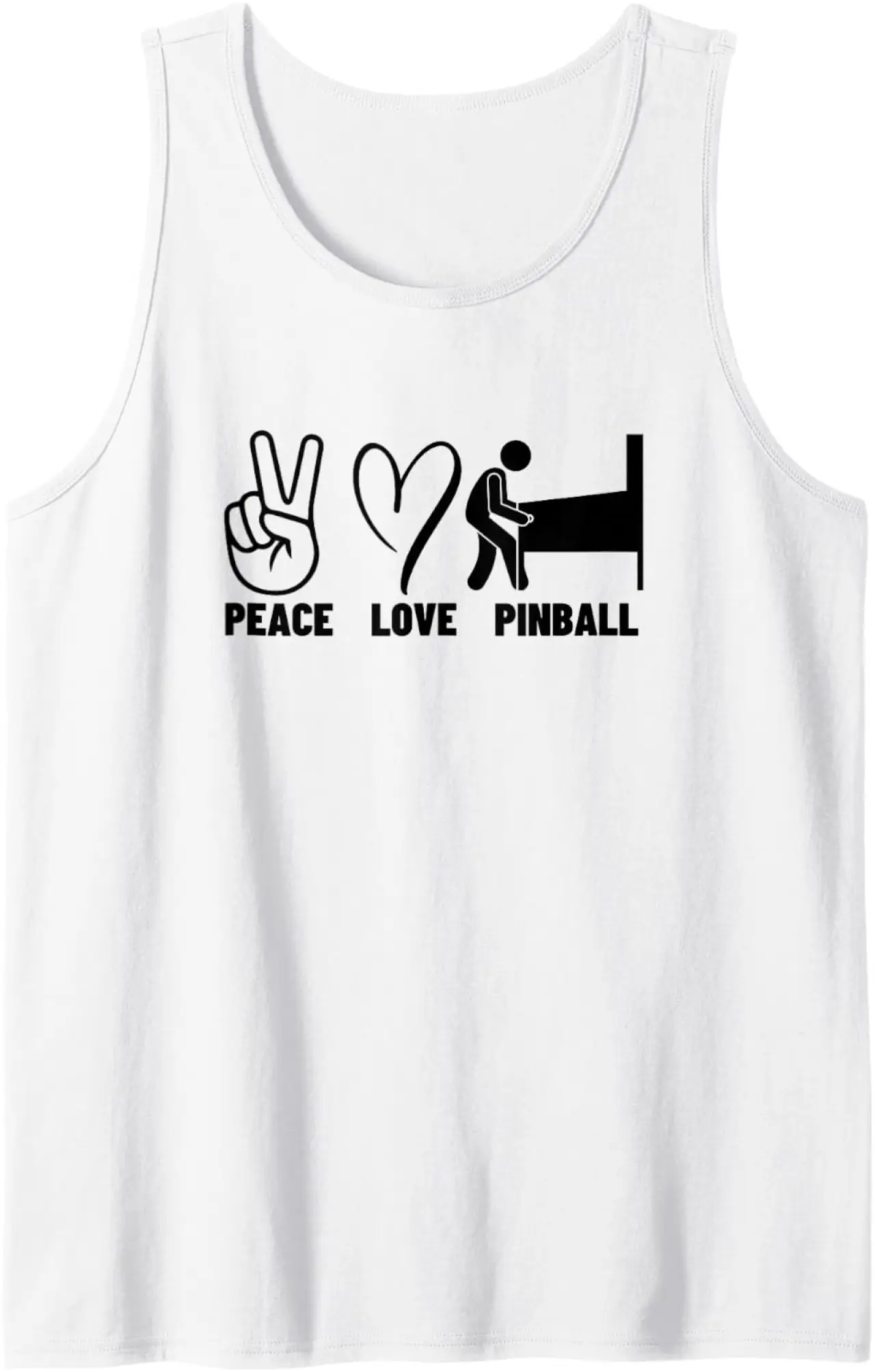 Peace Love Pinball Tank Top