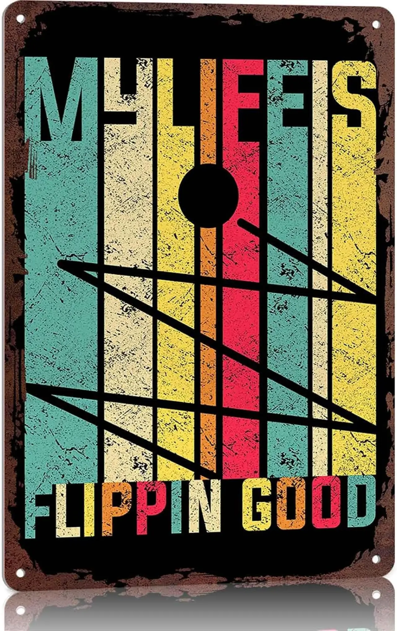 Pinball Arcade Game - Funny Metal Sign 8x12 Inch, Sports Themed Style Aluminum Wall Decor for Man Cave, Game Room, Bedroom, Living Room, Garage