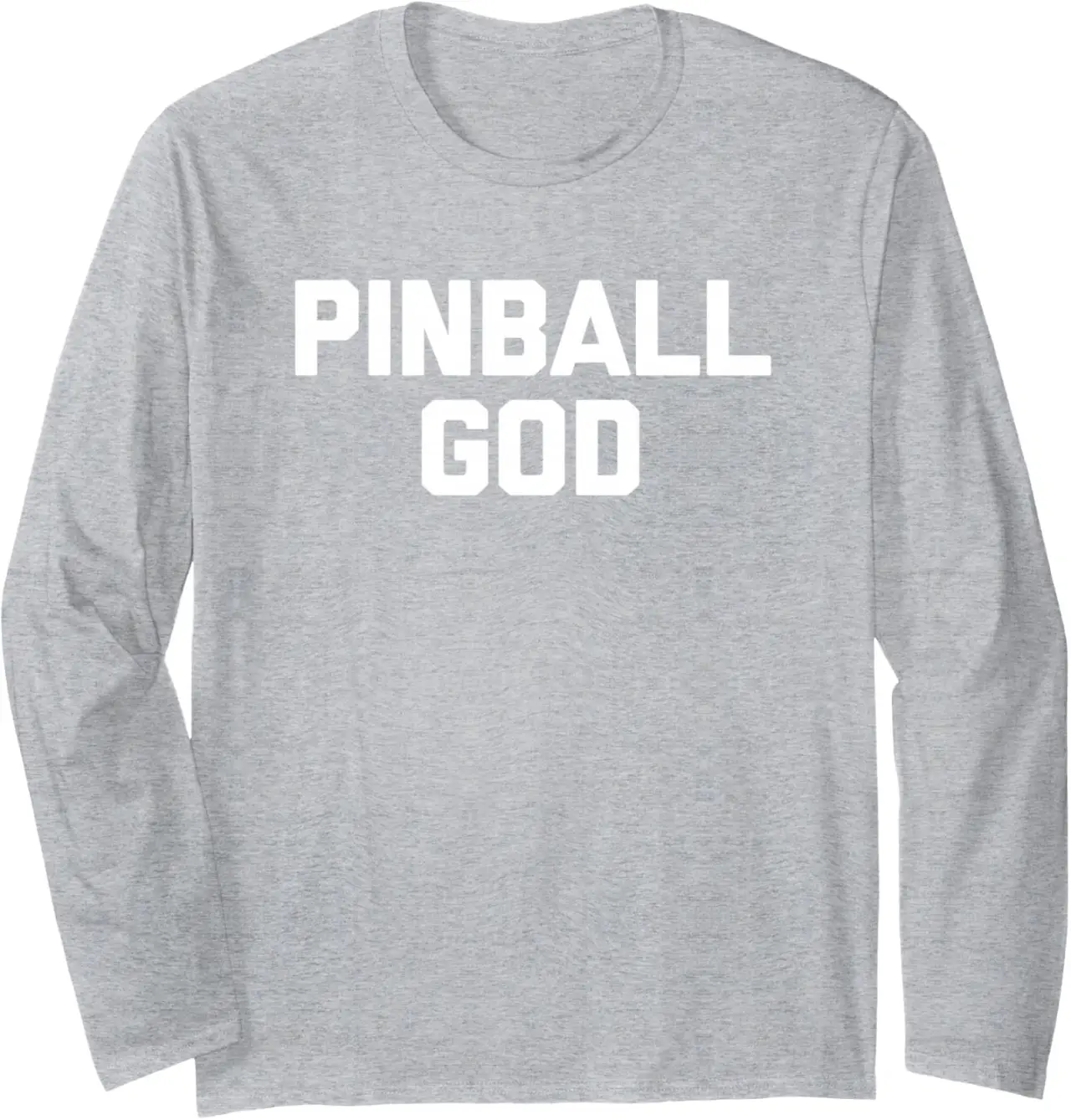 Pinball God T-Shirt funny pinballs pinball machine pinball Long Sleeve T-Shirt