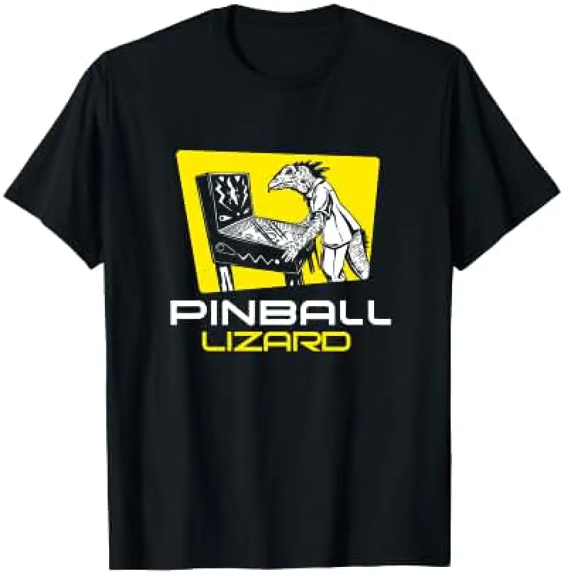 Pinball Lizard - Retro Vintage Multiball Pinball Arcade Game Premium Tri-Blend T-Shirt