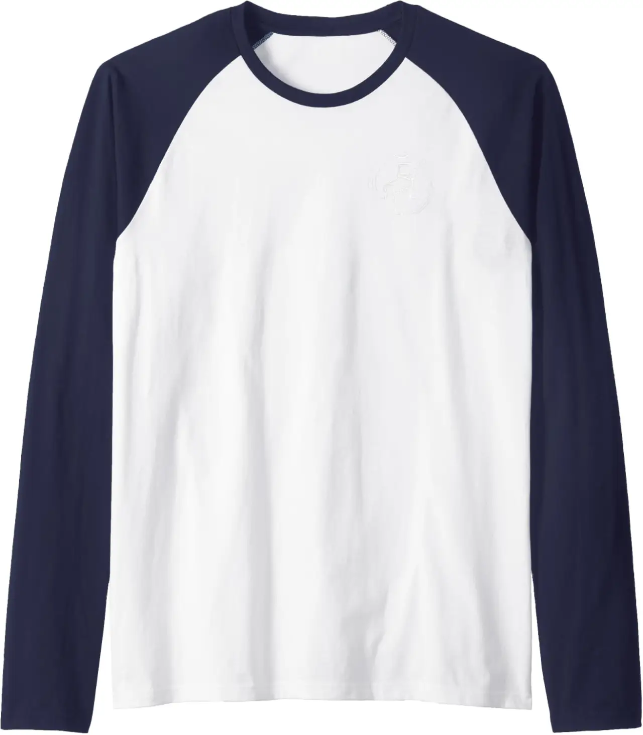 Pinball Machine Badge Minimalist One Line Drawing Raglan Baseball Tee