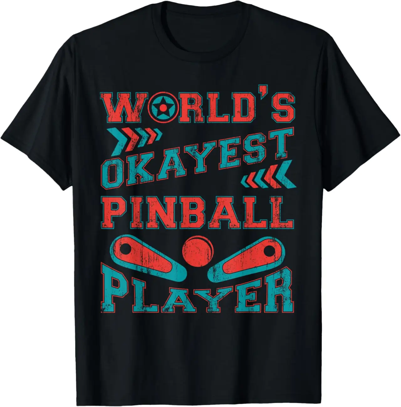 Pinball Machine Flippers - Arcade Game T-Shirt