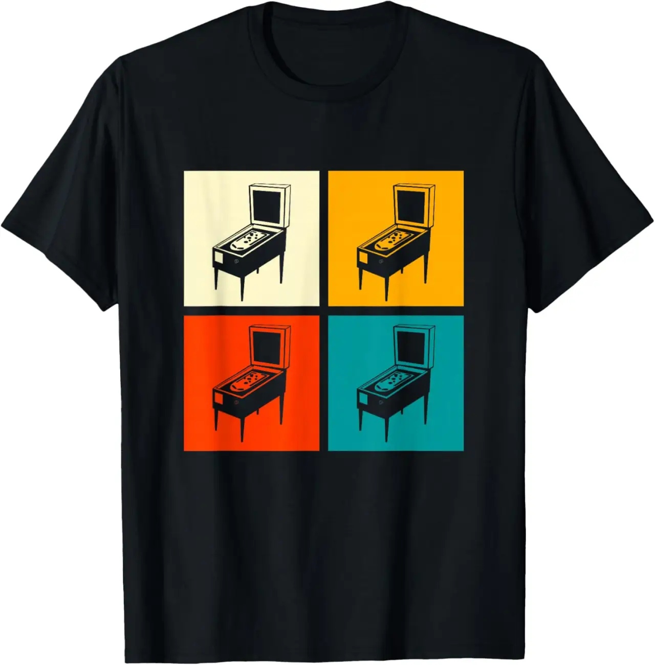 Pinball Machine Pinball Player Retro T-Shirt