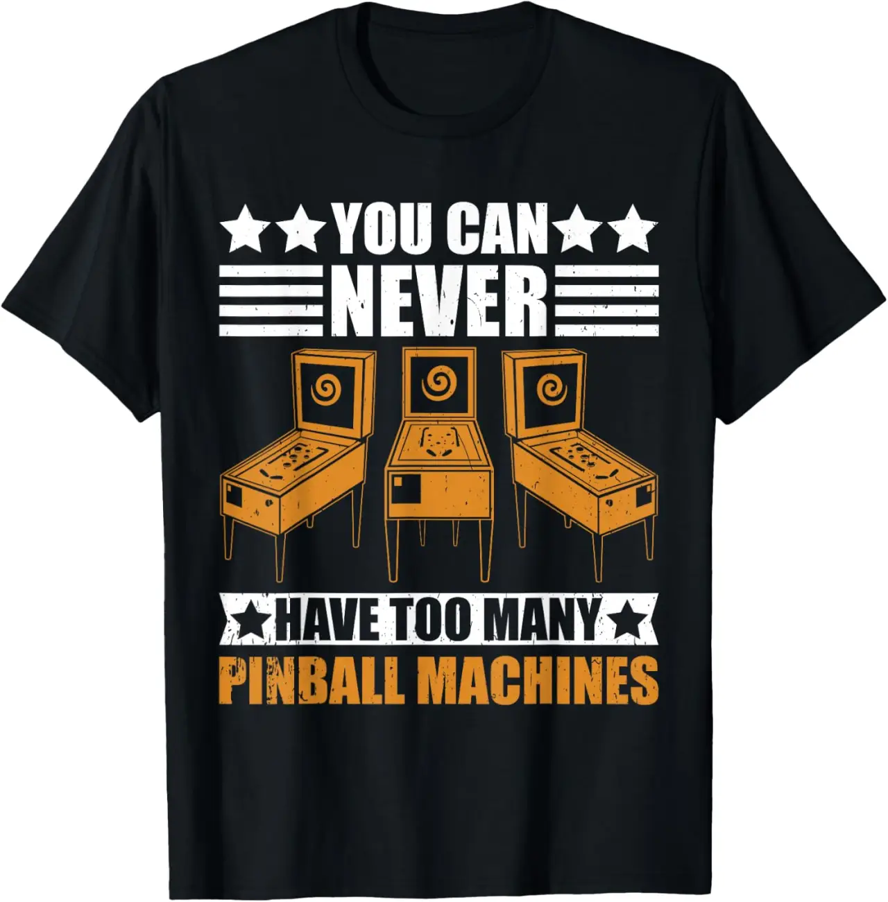 Pinball Machines Arcade Game T-Shirt