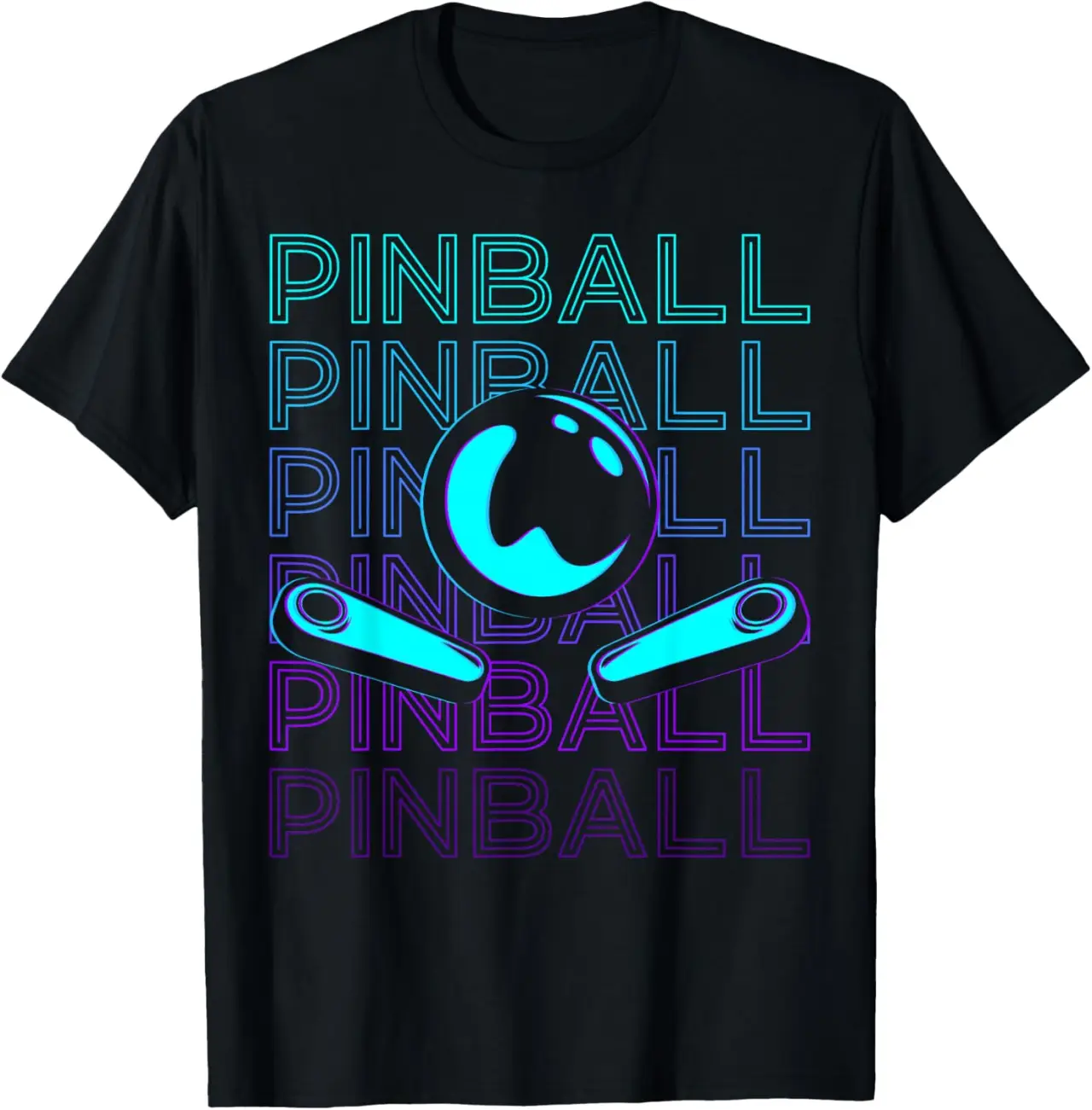 Pinball Player Retro T-Shirt