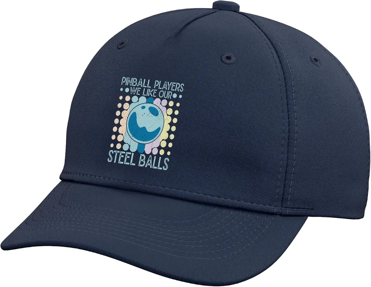 Pinball Players Like Our Steel Balls Pinball Machine Arcade Adjustable Baseball Hat