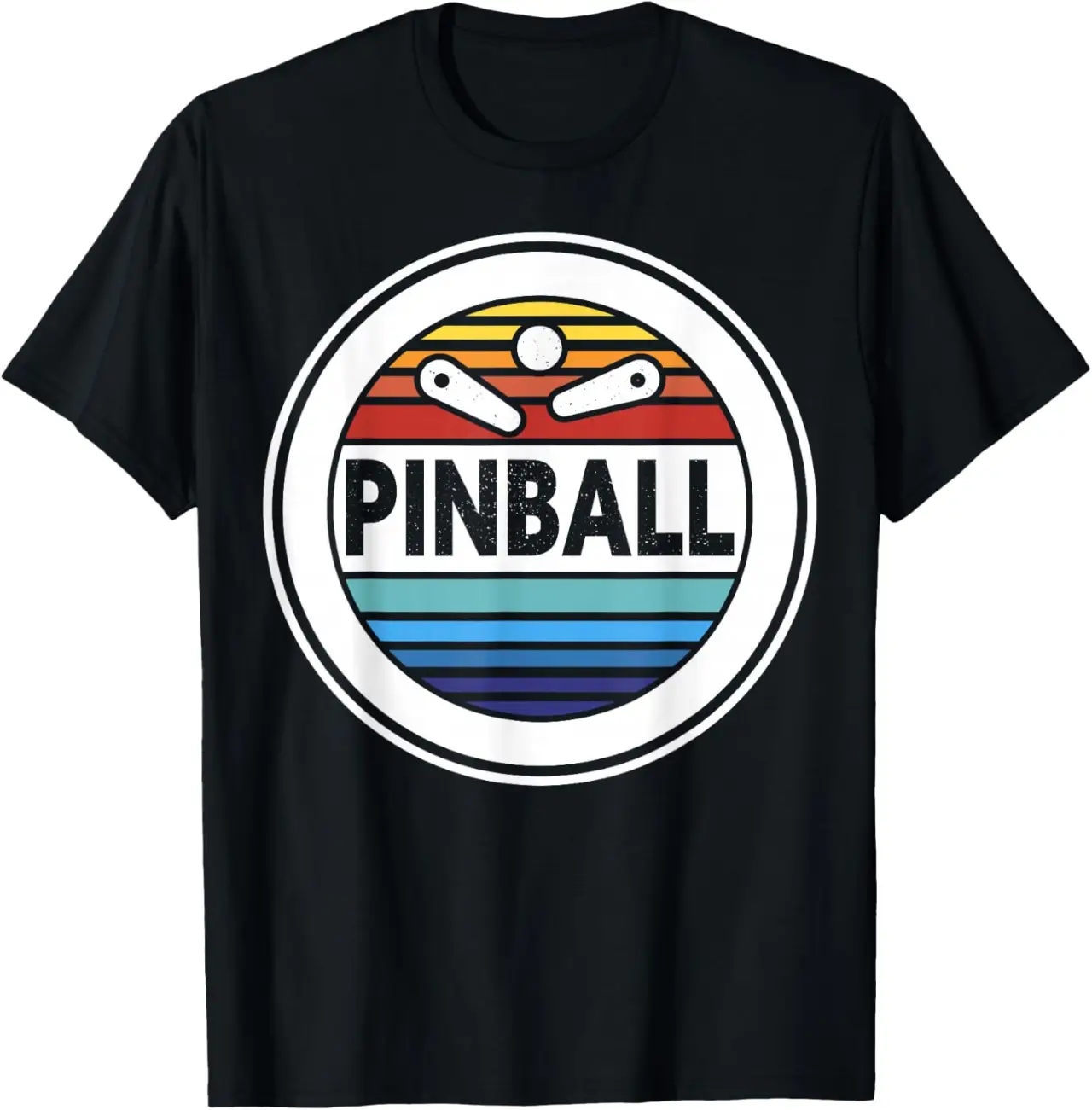 Pinball Retro Vintage Arcade Game Enthusiast T-Shirt