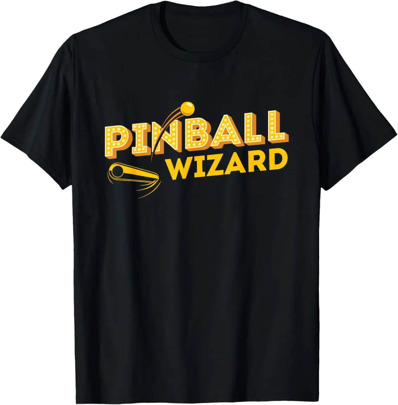 Pinball Wizard - Retro Vintage Multiball Pinball Arcade Game T-Shirt