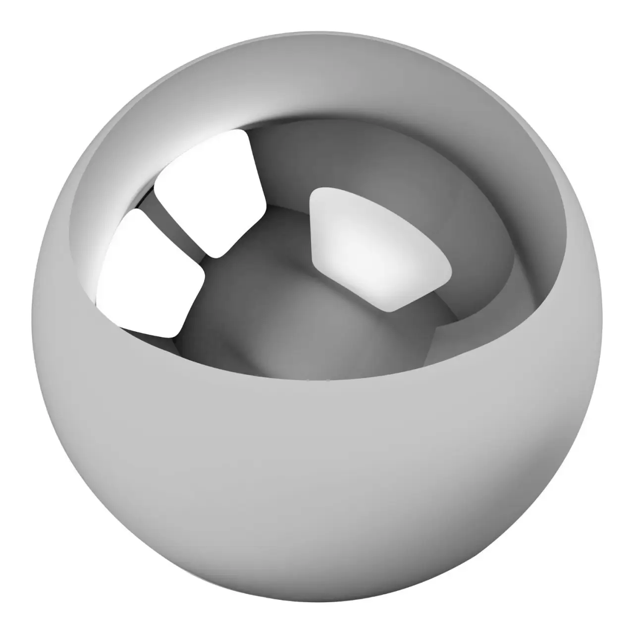 Replacement Steel Ball Compatible with Shoot The Moon &amp; Pinball, Ball Measures 1.06" inches in Diameter - BC Precision