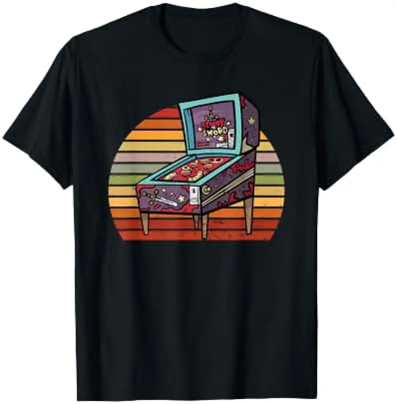 Retro Pinball Arcade Machine Pinball Wizard Pinball Wizard T-Shirt