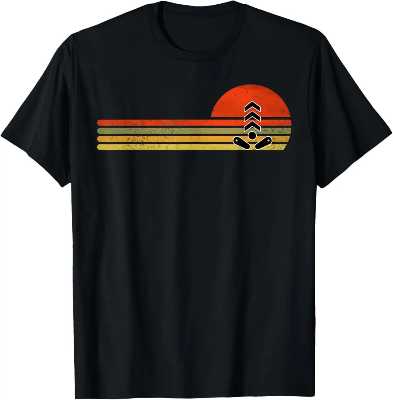 Retro Vintage Pinball Game T-Shirt